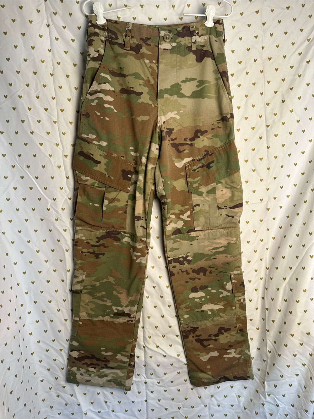 USGI Military OCP Camo ACU Combat Pants Army pants X-Small Regular XS Streetwear